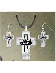 Jewelry Set Team Roper Silhouette
