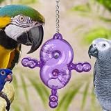 Natures Instinct ForageWise Crazy 8s Large Bird Toy- 9" length x 1.5" width x 6.25" height