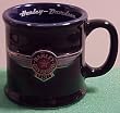 Harley Davidson Fat Boy Mug Shot Glass - Black