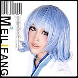Meilifang Touhou Project Alice Remilia Scarlet Margatroid Blue Short Party Costume Cosplay Wigs