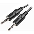 Cables Unlimited AUD-1100-50 3.5mm Male to Male Stereo Cable (50 Feet, Black)