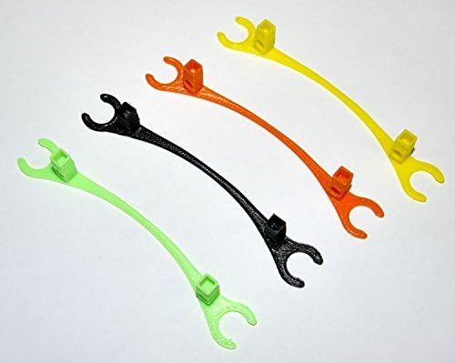 Phoenix Flight Gear 135mm Micro Drone Feet w/LED Holders(1pc) - Neon Green
