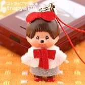 ご当地モンチッチ◆横浜限定！赤い靴ストラップ