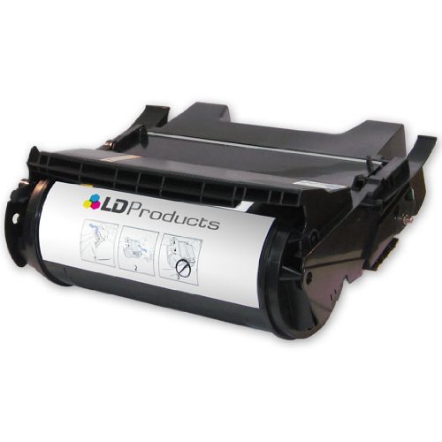 LD © Compatible Extra HY Black Laser Toner Cartridge for Lexmark X644X11A (X644e - X646e Series Printers)