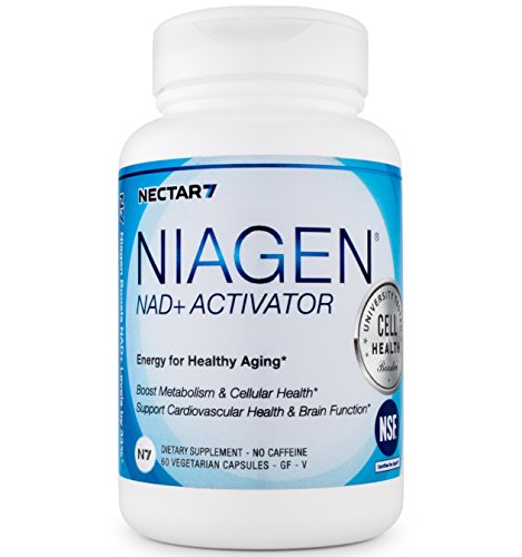 Nectar7 Niagen Nicotinamide Riboside (NR) Vegetarian Capsules with NAD+ Activator, 30 Day Supply