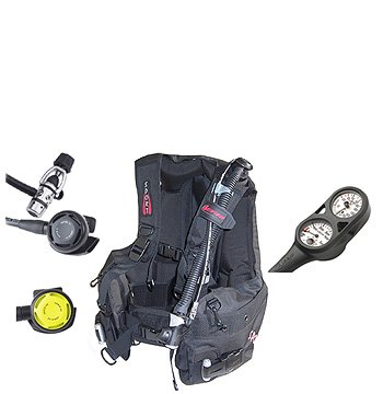 Complete Scuba Diving Package Set, with BCD, BC, Buoyancy Compensator, A1 DVT Regulator, A1 Ocotopus, Octo, XR1 Console w/compass AUTHORIZED DEALER! FULL MANUFACTURER