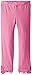 Dream Star Big Girls' Lace Trim Capri Leggings