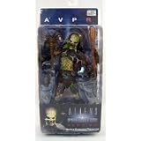AVPR series 4 UNMASKED BLOODY PREDATOR 7" Action Figure Aliens vs. Predator Requiem movie