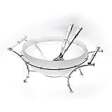 Bamboo Frosted Salad Bowl with Server