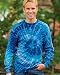 Tie-Dye Cotton Long-Sleeve Tie-Dyed T-Shirt. CD2000