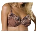 "CONSEULA" Go2 Bra by Lipo in a Box, Mocha Print 32-40 C-DDD