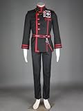 Japanese Anime D.Gray Man Cosplay Costume - Allen Walker Exorcist uniform 3rd Ver Large