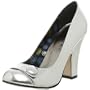 Madden Girls Women's Wilaa Pump,Silver Foil,8.5 M