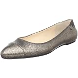 Calvin Klein Womens Pritah Metallic Cross Hatch Fla
