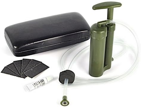 PureEasy Soldier Portable Mini Water Filter Plus Replacement Cartridge Bundle