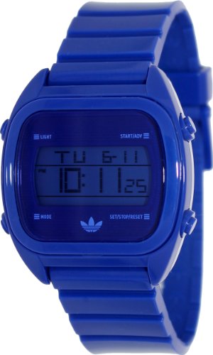 Adidas Sydney Digital Chronograph Blue Dial Blue Rubber Unisex Watch ADH2728
