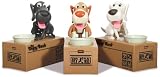 TIKOO Tirelire mange pièces chien - Doggy Bank