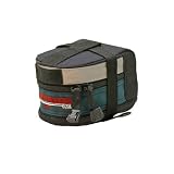 Bushwhacker Yuma Under Seat Wedge Bag Green - Expandable - w/ Rear Light Clip Attachment & Reflective Trim