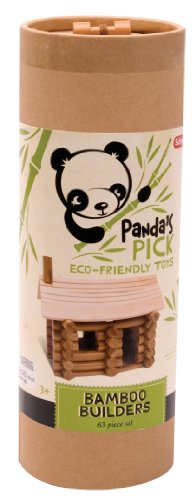 Schylling Panda's Pick Bamboo Builders 