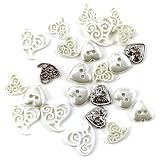 Kn&ouml;pfe-Set ROMANTIC HEARTS - MIK funshopping