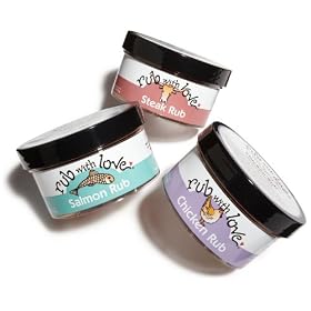 Rub with Love Set of Three Gift Pack by Tom Douglas, 3.5 Ounce each