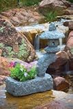 Aquascape Stone Japanese Lantern With Planter