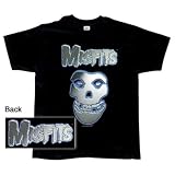 Misfits Chrome Skull T-Shirt at Red Rocket