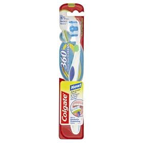 Colgate Toothbrushes 360 Degrees Compact Head Medium