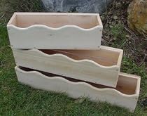 All Maine Bucket 572 36 Inch Scalloped Cedar Window Box