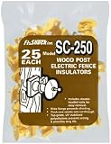 Woodstream Corp. SC-250B Fi-shock Plastic Electric Fence Insulator