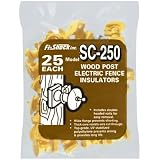 FI-SHOCK PLASTIC ELECTRIC FENCE INSULATOR by Fi-Shock