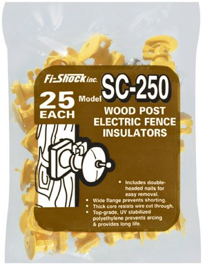 Childrens Toyshop  Outdoor Living : Woodstream Corp. SC-250B "Fi-shock" Plastic Electric Fence Insulator
