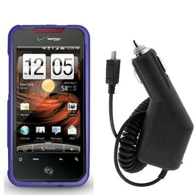 Purple Rubberized Snap-On Hard Skin Case Cover 