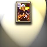 Completely Handpainted American Football Sport Painting, Custom Order FL9469, Oil on Canvas, with Option to Paint Jerry, Brett & Co. from Any Other Favorite Photograph or Picture, Unframed, Size 15'' x 22" inches
