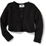 オールドネイビー OLD NAVY/ クロップッドウールブレンドカーディー ブラック トップスカーディガン 2歳【並行輸入】