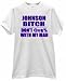 JIMMIE JOHNSON MY MAN RACING BITCH FAN USA T SHIRT jersey
