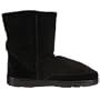 Minnetonka Women's Short Pug Boot,Black,8 M US