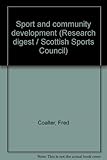 Sport and community development