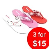 3 FOR $15! Soda Hairs Flats
