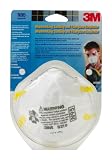 3M 8654ES N95 Woodworking Sanding and Fiberglass Respirator, 2-Pack