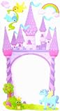 from All My Gift Ideas Wall Stickers Whiteboard Wall Stickers - Fairytale Castle. Top Childrens Gift. FREE P&P!