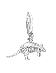 Sterling Silver ARMADILLO Charm