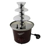 Schokobrunnen / Schokoladenfondue - Edelstahl 32 cm