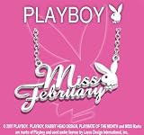PLAYBOY MISS FEBRUARY PLAYMATE OF THE MONTH NECKLACE