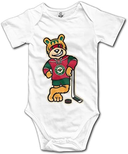 Hilal Trum Tiger Short Sleeve Romper Play Suit Newborn Baby 6 M White