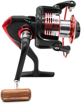 Kuyes All Metal Fishing Fish Round 13 Axis GF Fine Black Spinning Wheel Type Fishing Vessel (GF 6000 Series)