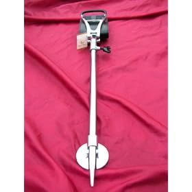 Alloy Adjustable Shooting Stick with Black Leather Seat