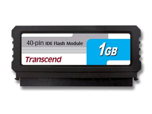 TRANSCEND INFORMATION TS1GDOM40V-S TRANSCEND 1GB 40P IDE FLASH MODULE VERTICAL WITH SMI CONTROLLER TS1GDOM40VS