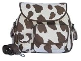 Baby Bee Bags A10-SDD24 Elgan Diaper Bag - Wild Cow