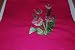 Embroidered Pink T with Pink and White Flowers Adult-